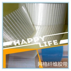 高抗拉、低延伸、強(qiáng)粘力網(wǎng)格纖維膠帶