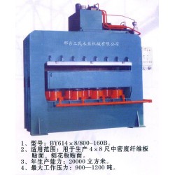 三聚氰胺貼面熱壓機價格、型號、用途信息
