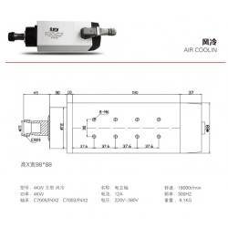 風(fēng)冷電主軸廠家直銷，價(jià)格優(yōu)惠，質(zhì)量有保障，選濟(jì)南星林