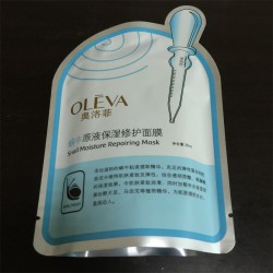 QS廠家專業(yè)生產(chǎn)鋁箔化妝品袋、高檔磨砂面膜包裝袋、異型鋁箔袋