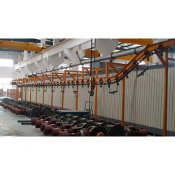 靜電噴塑機廠家直銷，防脫絲流水線報價，現(xiàn)貨供應酸洗線