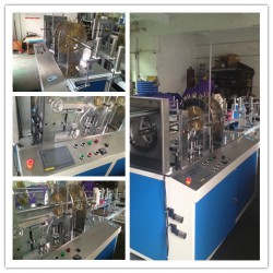 全自動pvc圓筒刷膠機，自動上料 自動刷膠 自動成型