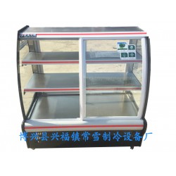 博興雙開門蛋糕柜哪家質(zhì)量好：想買價位合理的雙開門蛋糕柜，就來常雪制冷設(shè)備