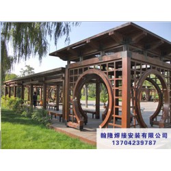 翰隆焊接安裝中心供應廠家推*園林景觀工程【火熱暢銷】|鞍山圍擋