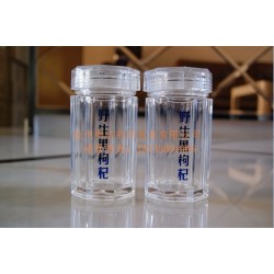 明潔亞克力蟲草瓶，*品瓶，瑪卡片瓶，瑪咖瓶