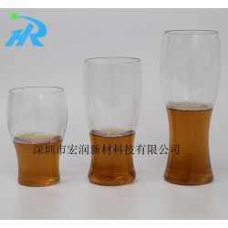 供應環(huán)保無公害塑料酒杯，PET塑料啤酒杯