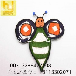 刺繡徽章、肩章、卡通刺繡圖案、水溶繡花