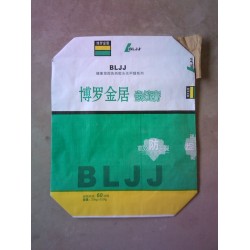 兩紙一膜方底閥口袋，建材包裝袋，安徽廠家直供