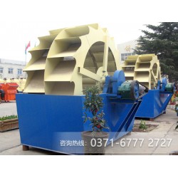 中型輪式洗砂機每小時洗沙能力如何？如何將沙洗凈？ZDD79
