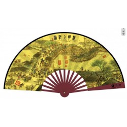 折扇定制，絹布扇子廠家，扇子價格LOGO