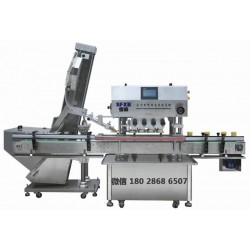 全自動(dòng)直線(xiàn)式高速塑料蓋旋蓋機(jī)