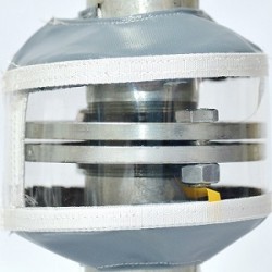 安全防護(hù)供聚氯乙烯法蘭保護(hù)套、儀器防護(hù)罩
