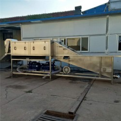全自動(dòng)洗姜機(jī)器 廠(chǎng)家定制洗姜設(shè)備 生姜清洗機(jī)